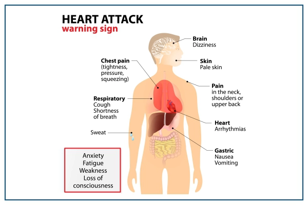 Heart Attack Warning Sign